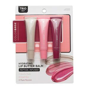 COLOR BASE Multi Assorted Lip Butter Balm Trio